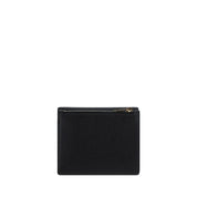 Saint Laurent Black Calf Leather Wallet