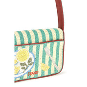 Staud Multicolor Rayon Shoulder Bag