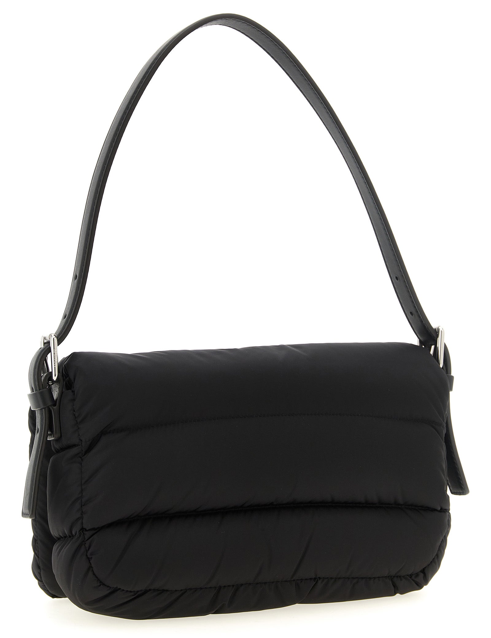 Moncler Black Nylon Shoulder Bag