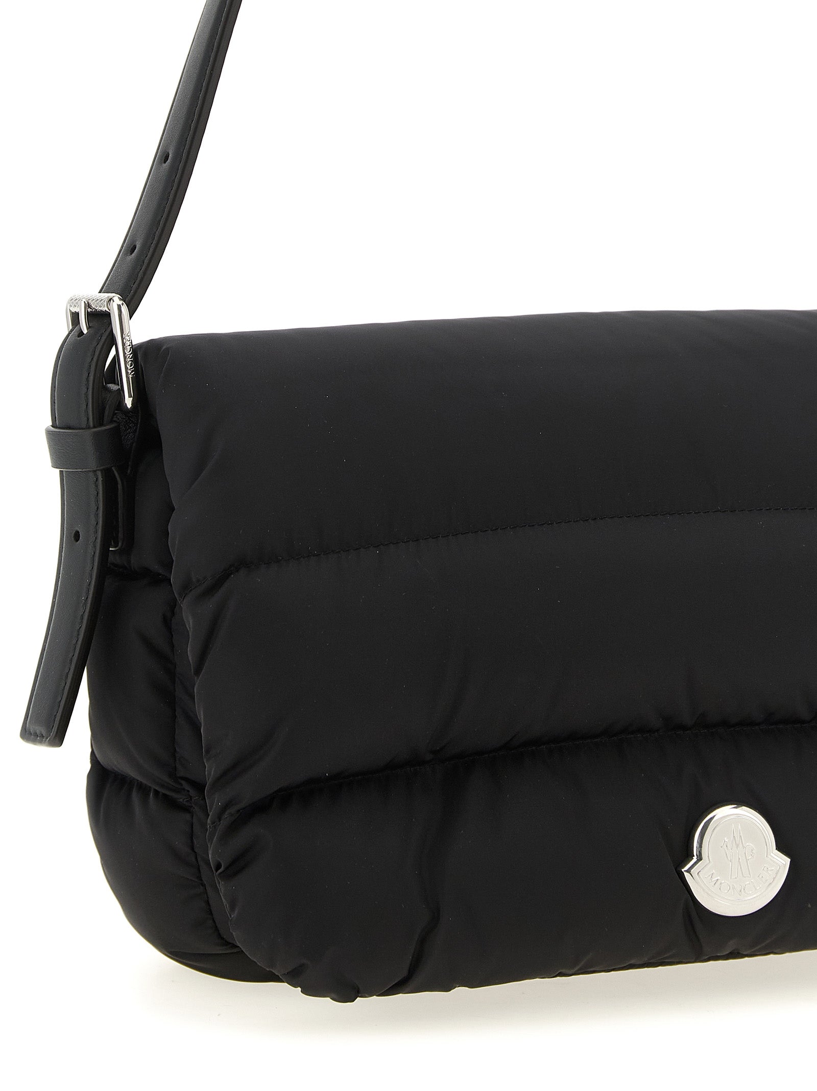Moncler Black Nylon Shoulder Bag