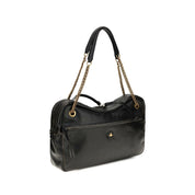 Vivienne Westwood Black Calf Leather Shoulder Bag