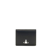 Vivienne Westwood Black Calf Leather Wallet