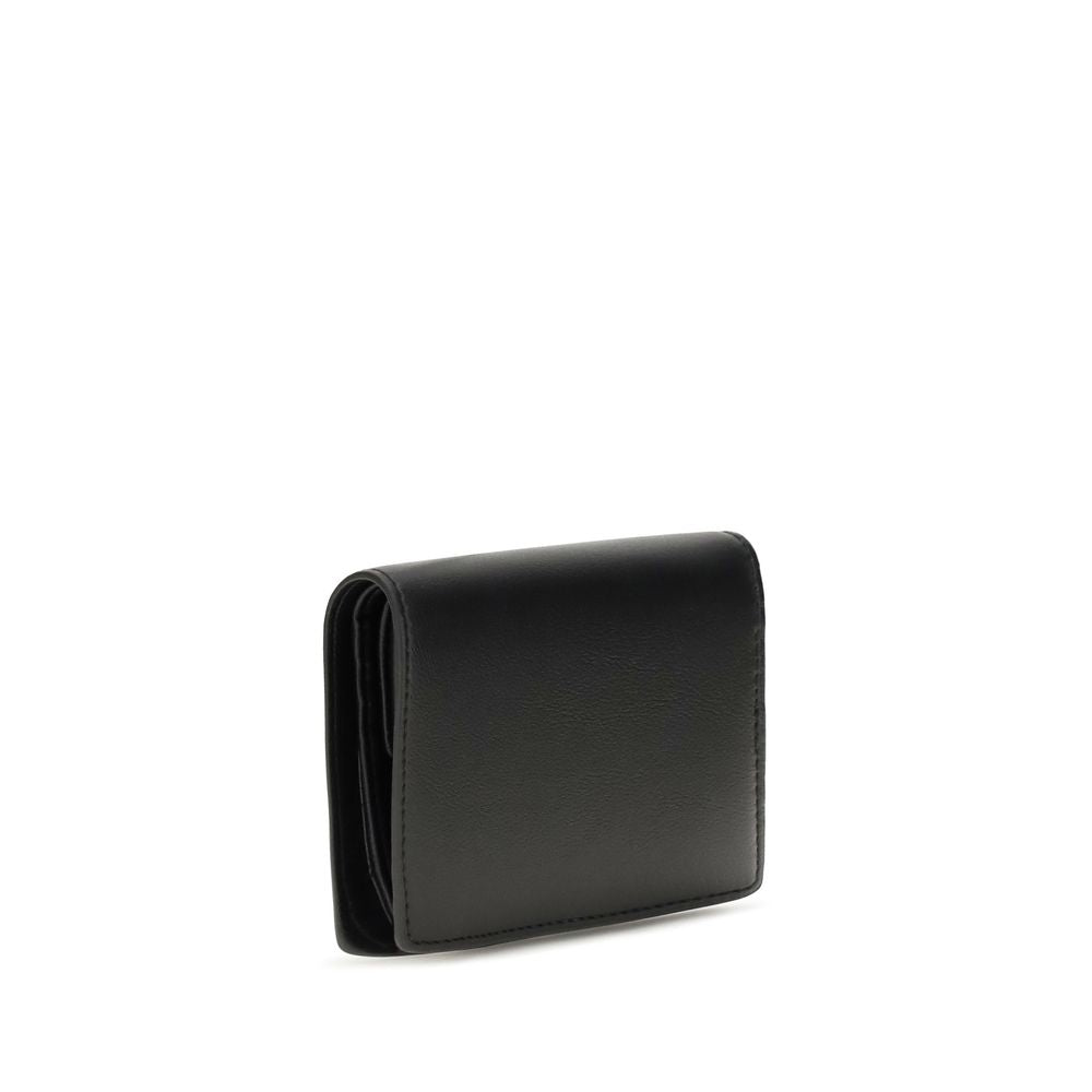 Vivienne Westwood Black Calf Leather Wallet