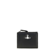Vivienne Westwood Black Calf Leather Wallet