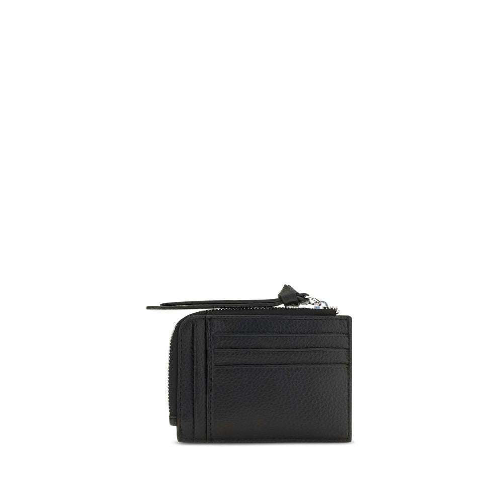 Vivienne Westwood Black Calf Leather Wallet