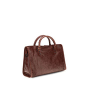 Balenciaga Bordeaux Lambskin Handbag