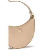 Valentino Garavani Beige Calf Leather Shoulder Bag