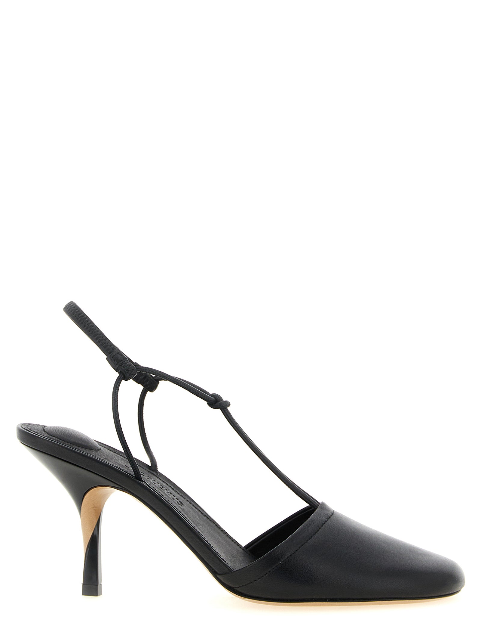 Jacquemus Black Lambskin High Heel Pumps