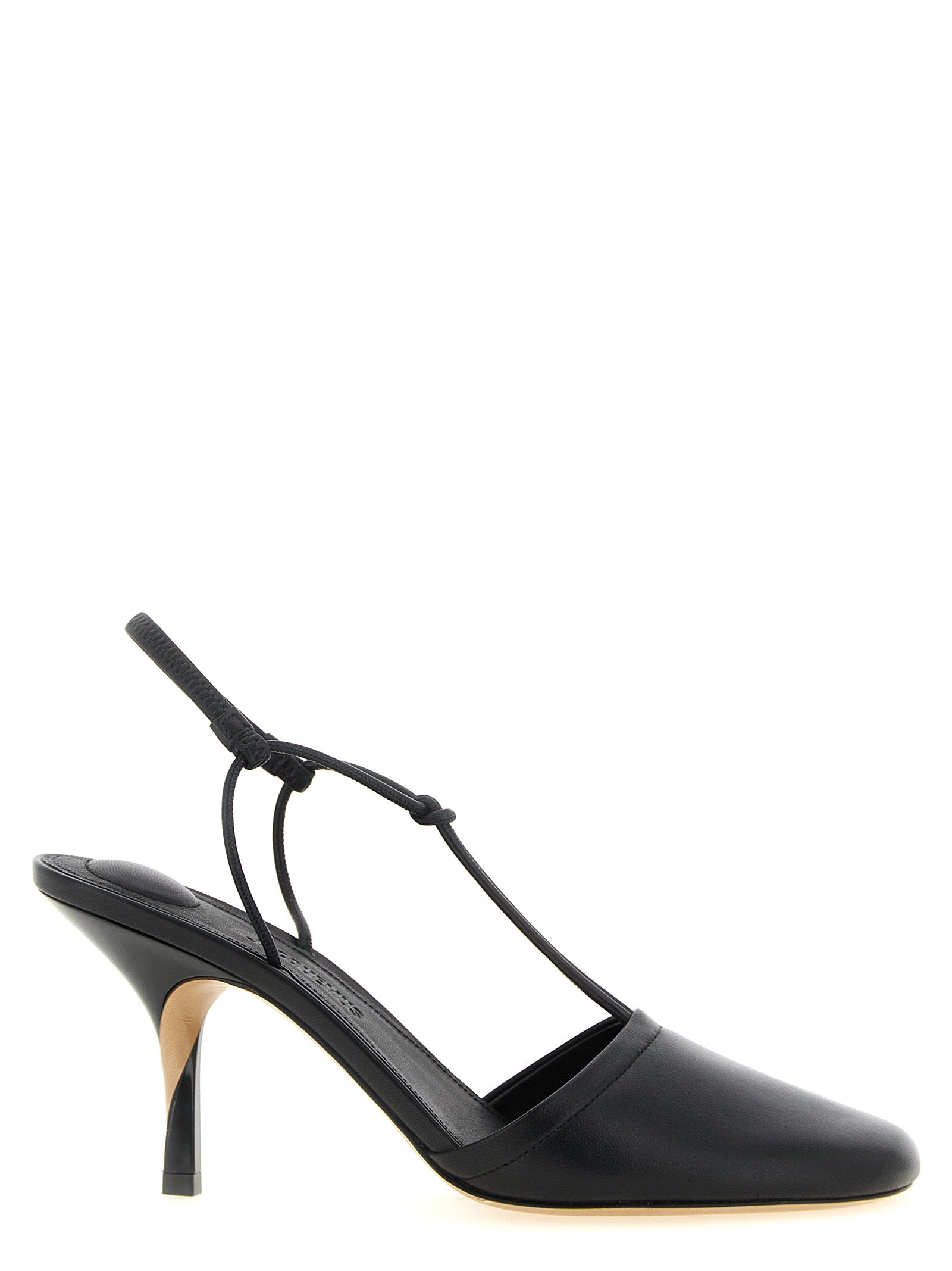 Jacquemus Black Lambskin High Heel Pumps