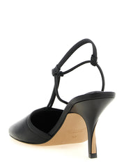 Jacquemus Black Lambskin High Heel Pumps
