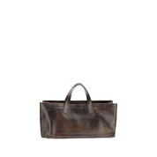 Staud Brown Lambskin Handbag