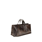 Staud Brown Lambskin Handbag