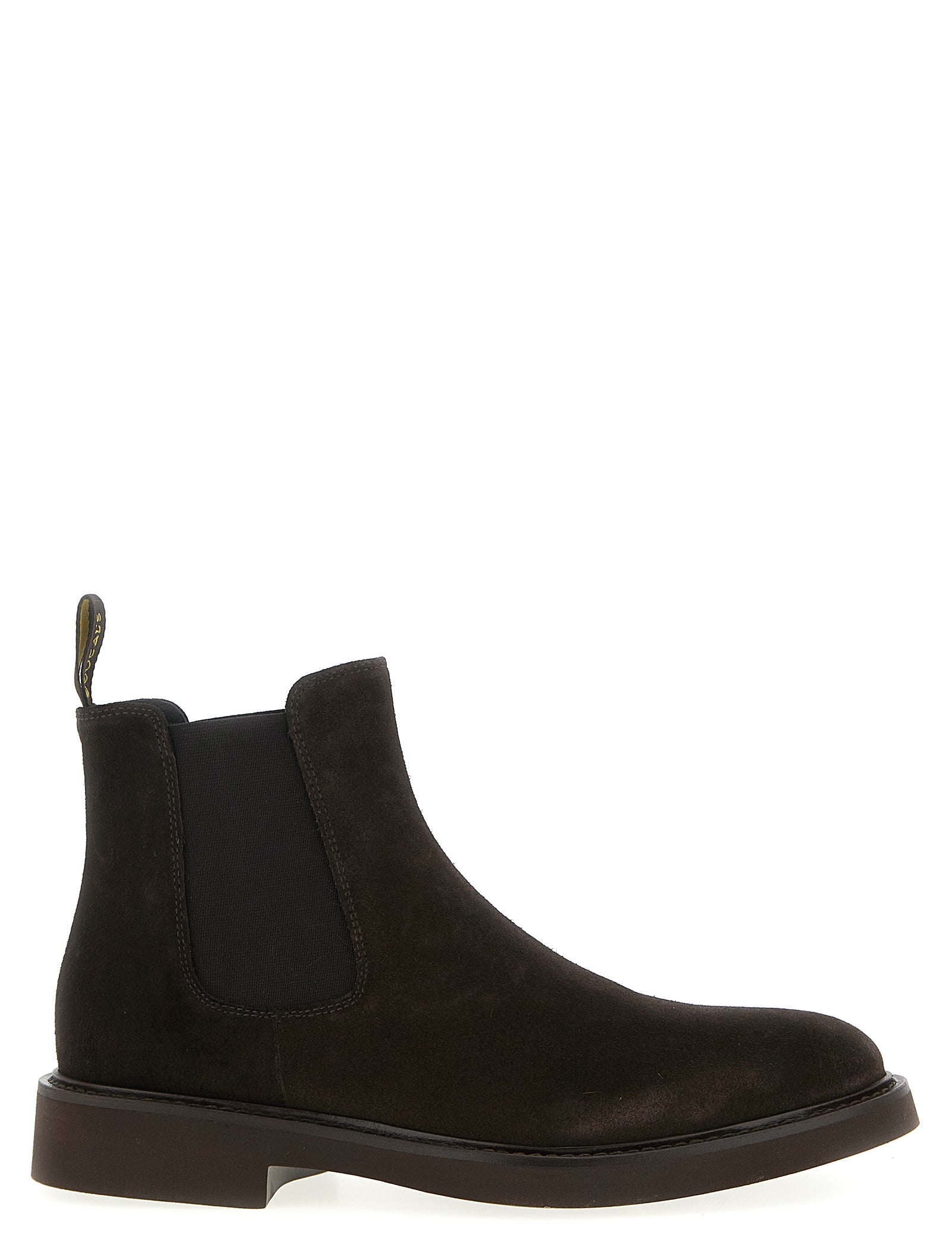 Doucal's Brown Calfskin Chelsea Boots