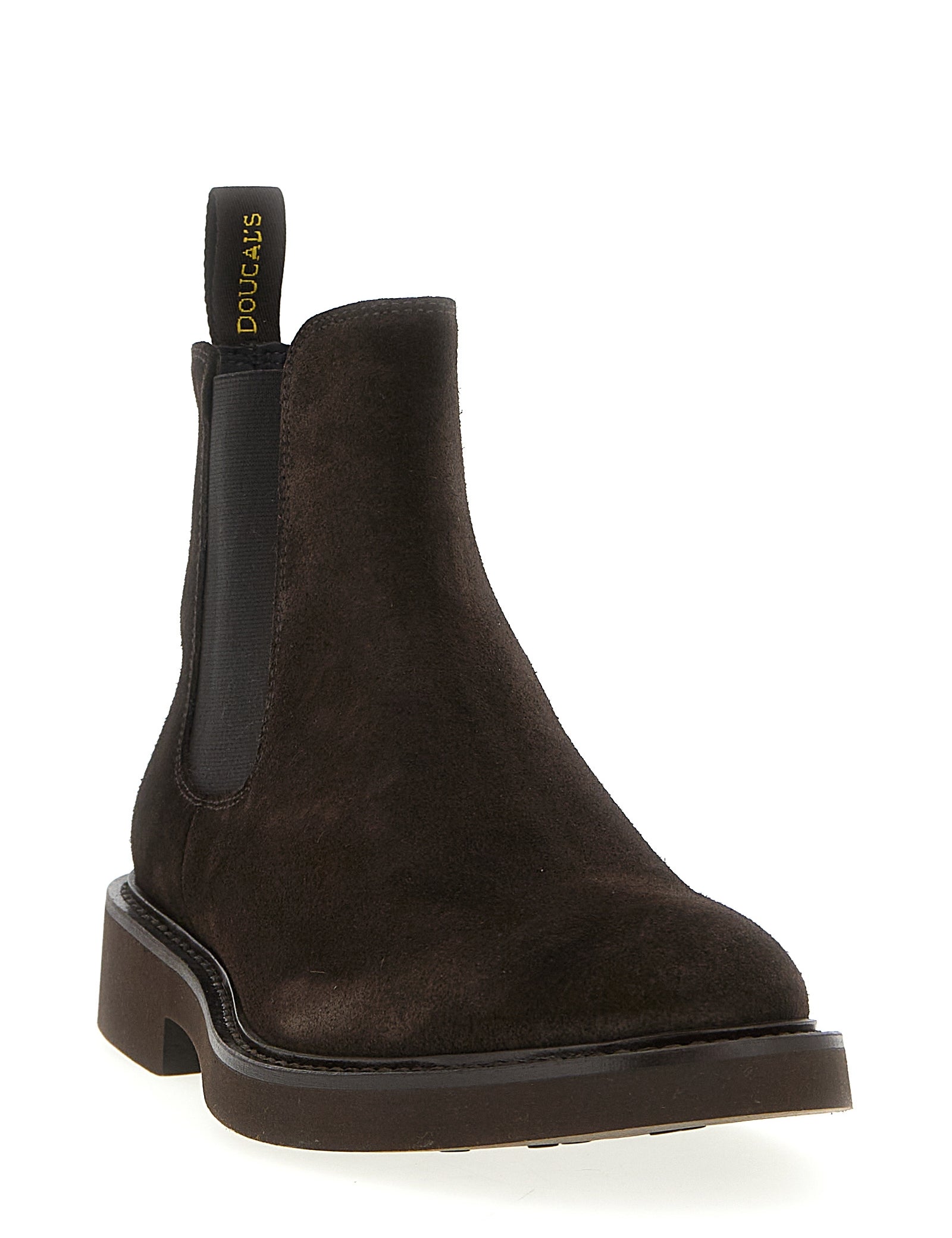 Doucal's Brown Calfskin Chelsea Boots