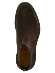 Doucal's Brown Calfskin Chelsea Boots