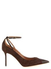 Aquazzura Brown Calfskin High Heel Pumps