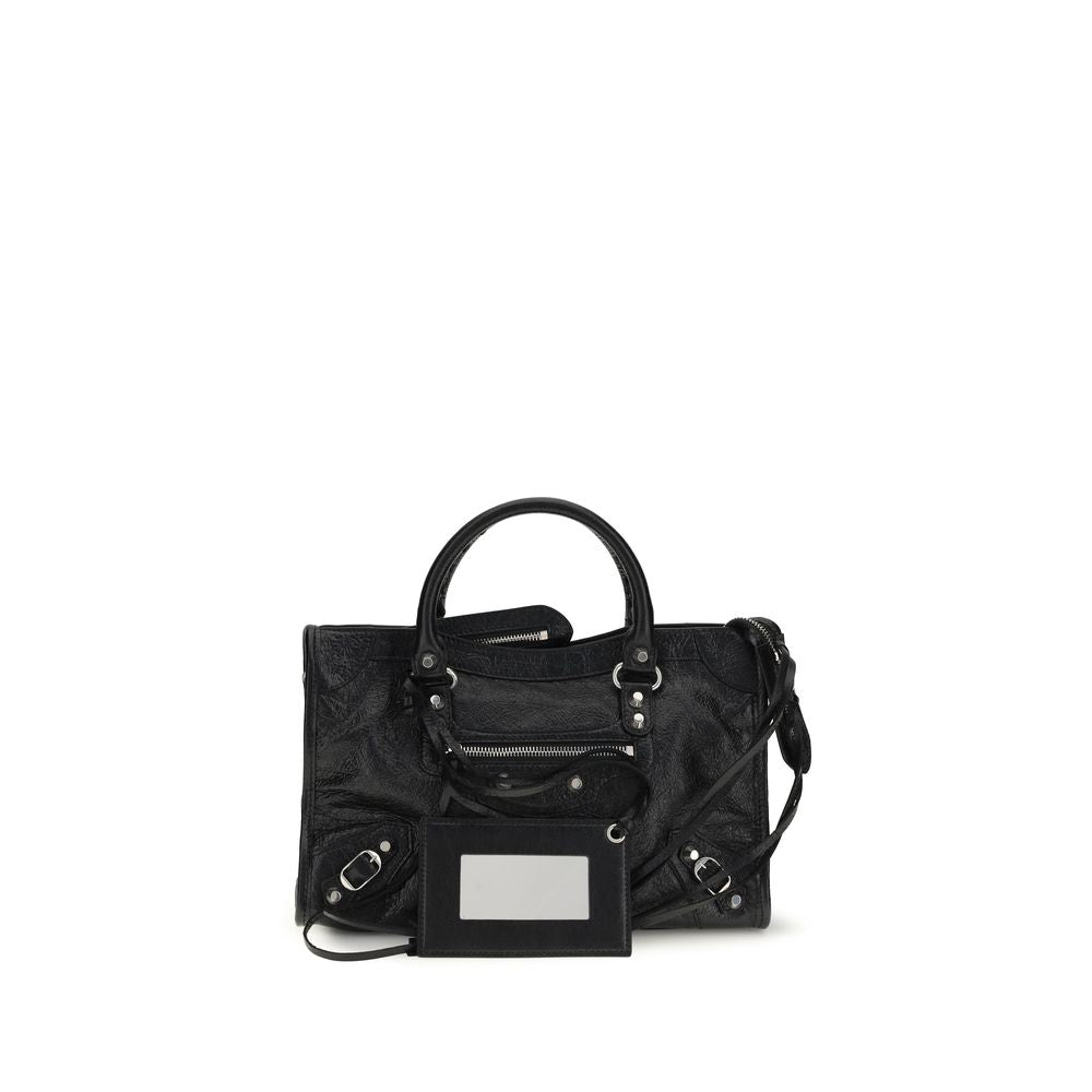 Balenciaga Black Lambskin Shoulder Bag