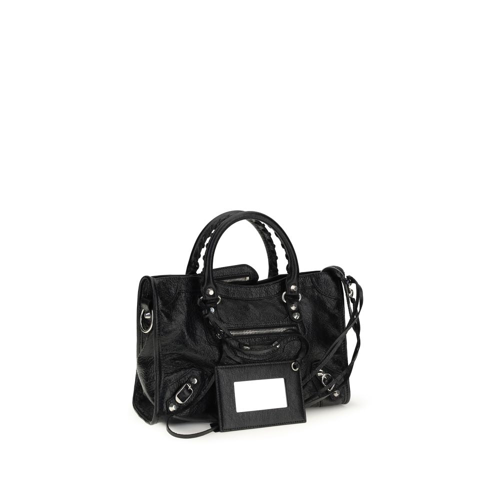Balenciaga Black Lambskin Shoulder Bag