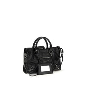 Balenciaga Black Lambskin Shoulder Bag