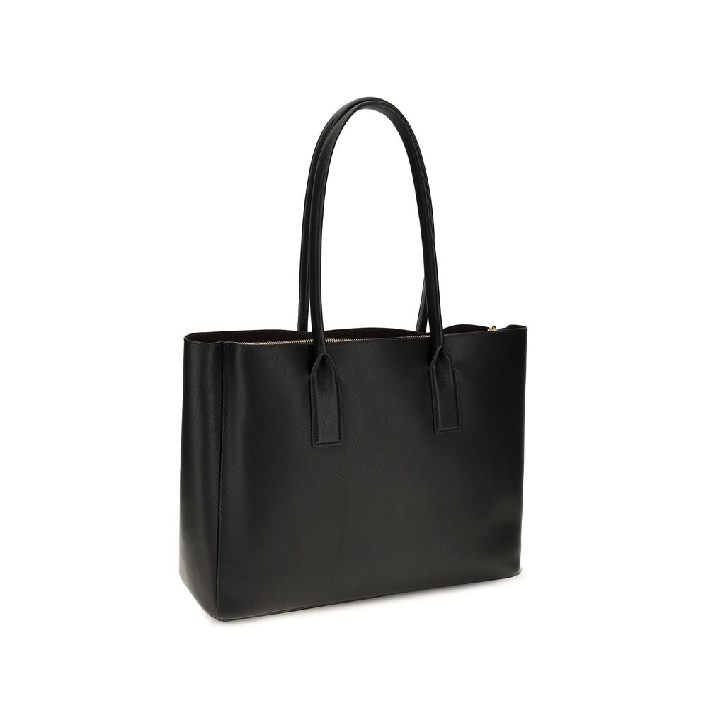 Marc Jacobs Black Calf Leather Shoulder Bag