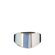Balenciaga Silver Polyamide Ski Mask Sunglasses