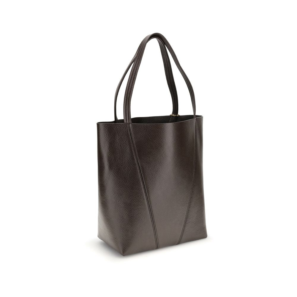 Chloé Brown Calf Leather Shoulder Bag