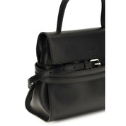 Moschino Black Calf Leather Shoulder Bag
