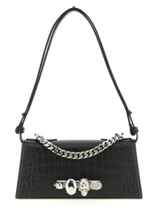 Alexander McQueen Black Calfskin Shoulder Bag