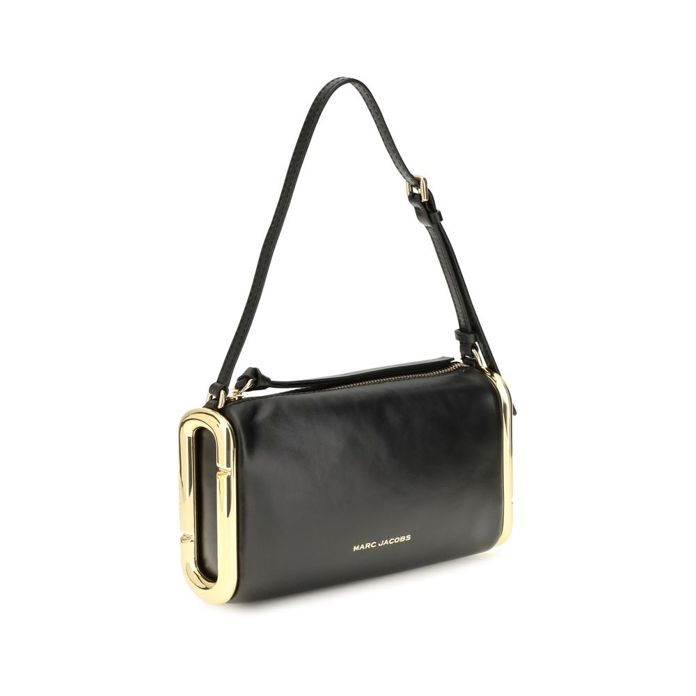 Marc Jacobs Black Calf Leather Shoulder Bag