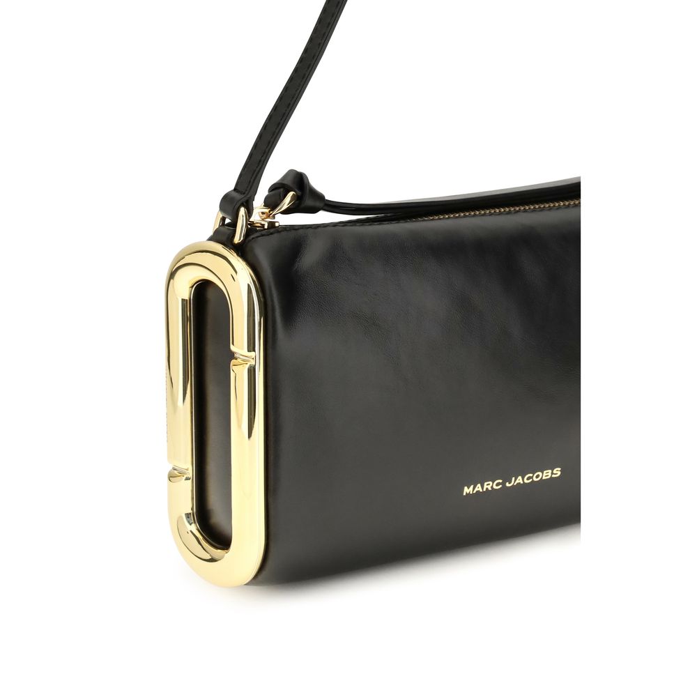 Marc Jacobs Black Calf Leather Shoulder Bag