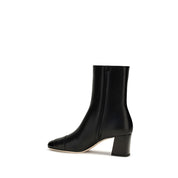 Valentino Garavani Black Calf Leather Boots