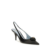 Valentino Garavani Black Calf Leather Pumps