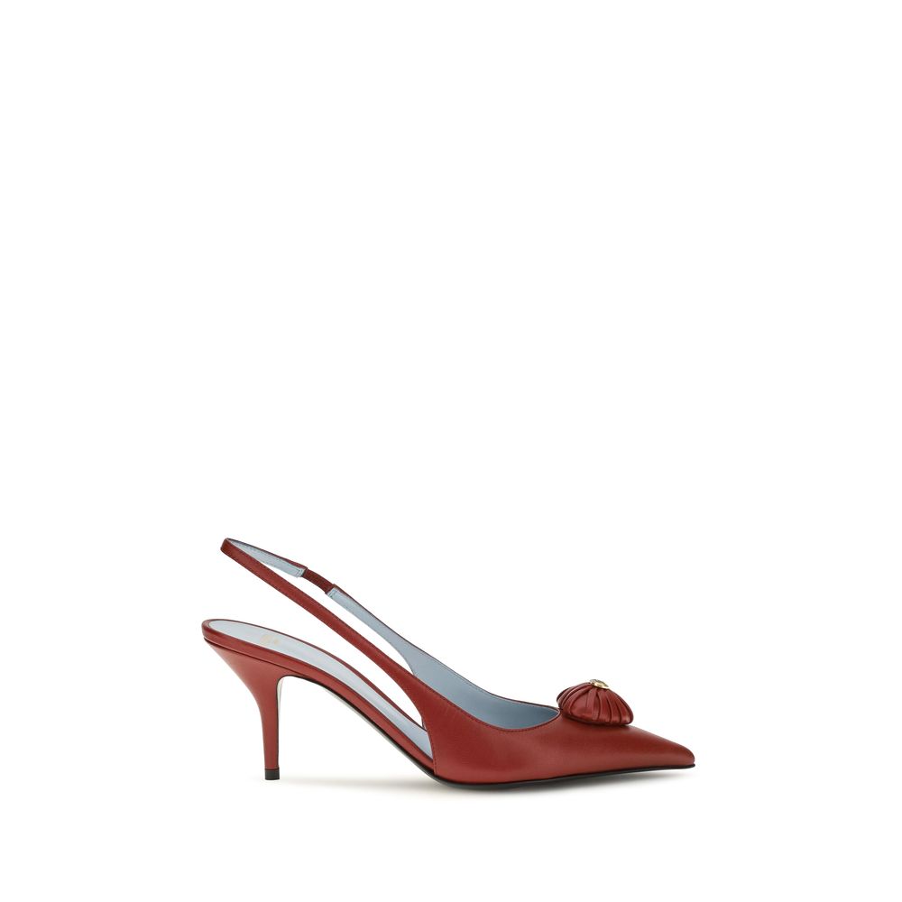 Valentino Garavani Multicolor Calf Leather High Heel Pumps