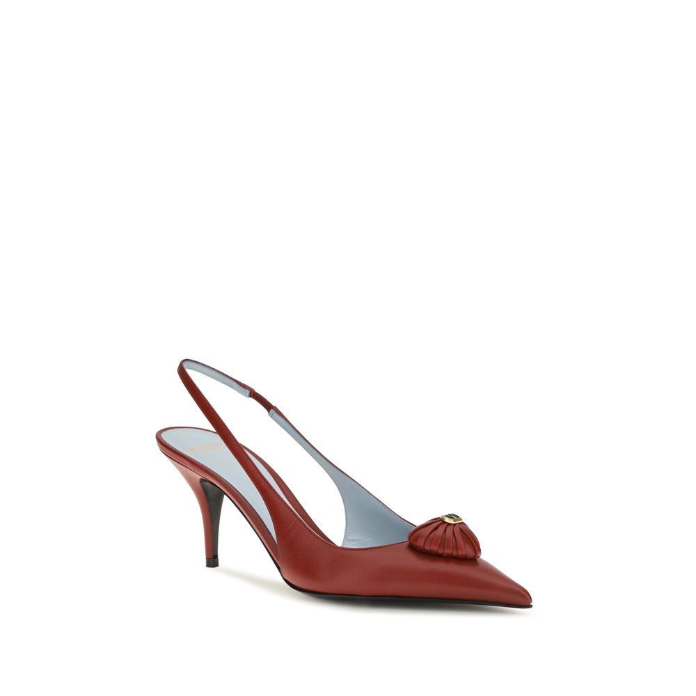 Valentino Garavani Multicolor Calf Leather High Heel Pumps
