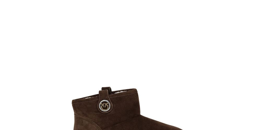PINKO Brown Suede Boots