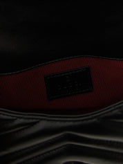 Gucci Black Lamb Leather Shoulder Bag
