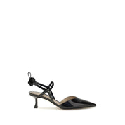 Fendi Black Patent Leather High Heel Pumps