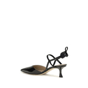 Fendi Black Patent Leather High Heel Pumps