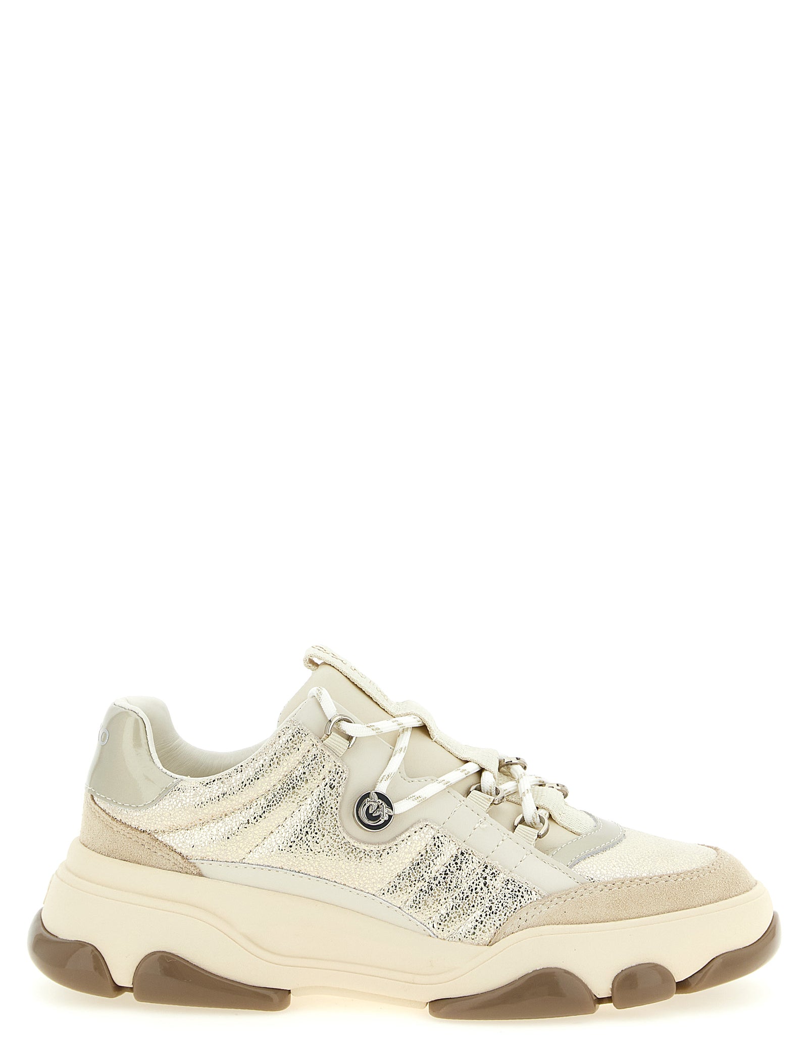 PINKO Multicolor Cowhide Chunky Sneakers