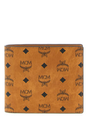 MCM Brown Polyurethane Wallet