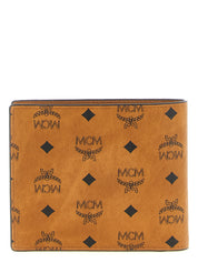 MCM Brown Polyurethane Wallet