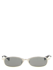 Saint Laurent Gray Acetate Sunglasses