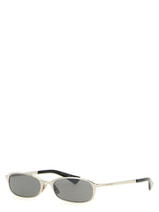 Saint Laurent Gray Acetate Sunglasses