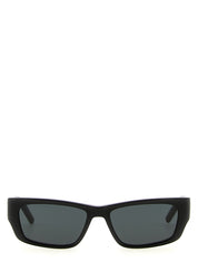 Saint Laurent Black Acetate Sunglasses