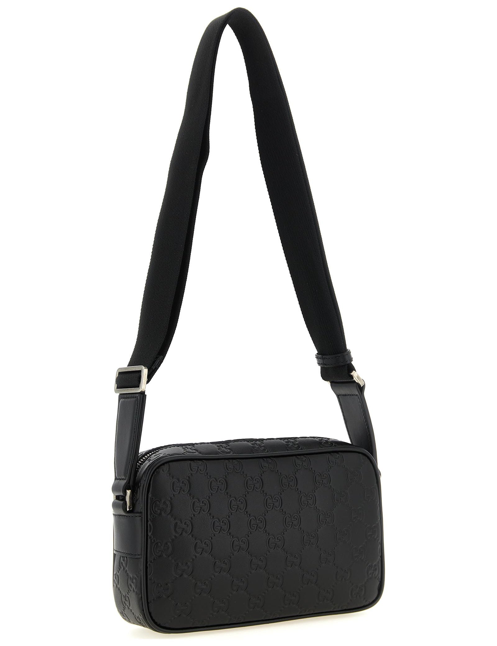 Gucci Black Calfskin Crossbody Bag