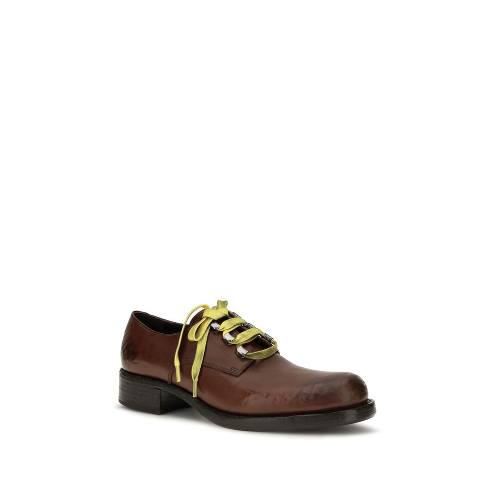 Prada Brown Calf Leather Loafers