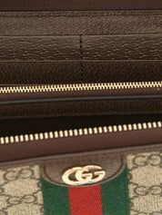 Gucci Brown Polyurethane Cardholder