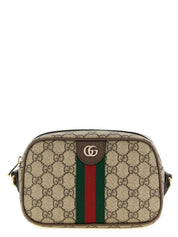 Gucci Brown Polyurethane Crossbody Bag