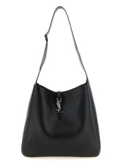 Saint Laurent Black Calfskin Shoulder Bags
