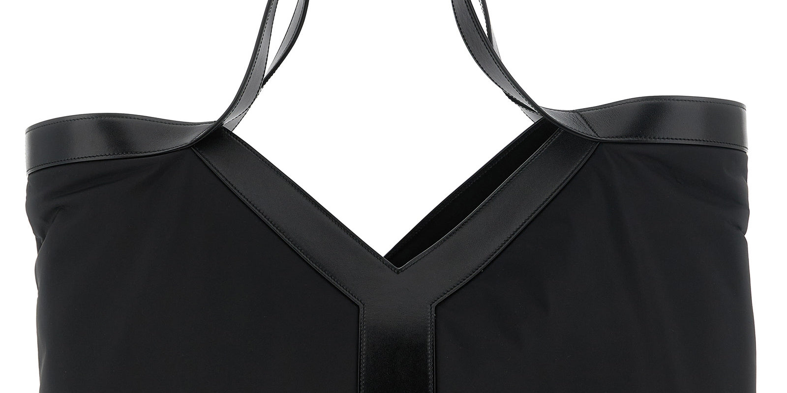 Saint Laurent Black Calfskin Tote Bag